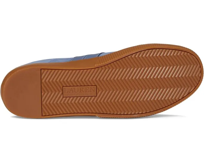 Кроссовки Lauren Ralph Lauren Janson II из замши и кожи с латунным логотипом