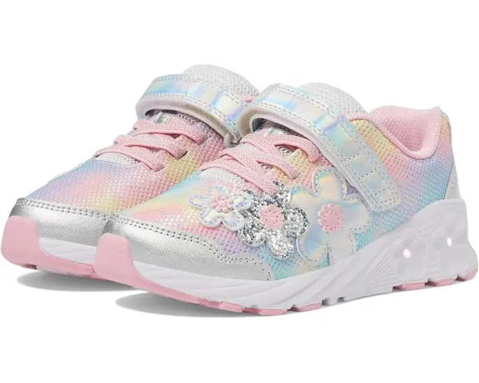 Детские кроссовки Stride Rite SR Lighted Glimmer 2.0 ADAPT с подсветкой и сетчатым верхом