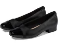 Туфли Juliet Monte с квадратно-округлым мысом и лаковой отделкой Clarks