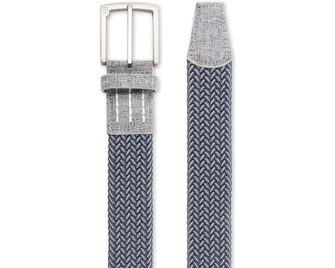 Ремень TravisMathew Cheers 2.0 с плетеным дизайном и застежкой-пряжкой