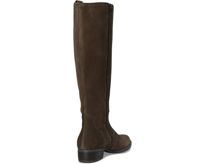 Gabor 75.901.19 высокие замшевые ботинки на каблуке