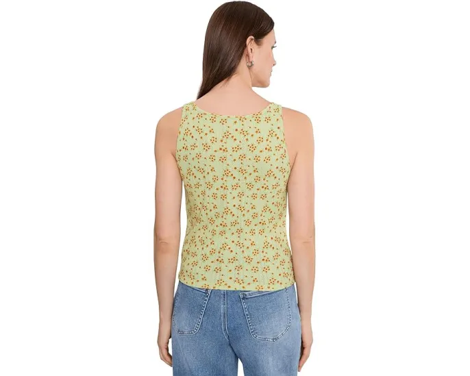 Майка Foothill Pointelle Henley Tank из органического хлопка и переработанного полиэстера Toad&Co