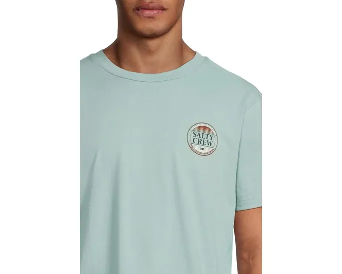 Футболка Salty Crew Simple Fade с коротким рукавом и принтом