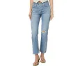 Джинсы прямого кроя Levi's® Wedgie Straight с завышенной талией и светлым оттенком