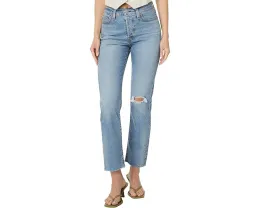 Джинсы прямого кроя Levi's® Wedgie Straight с завышенной талией и светлым оттенком