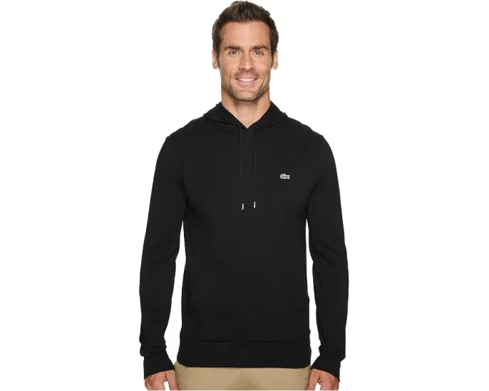Худи-футболка Jersey от Lacoste с капюшоном