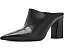 Босоножки Schutz Eleanor Mule на каблуке из кожи черные