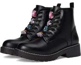 Steve Madden Kids Ботинки Wriley с глянцевым покрытием и массивной подошвой