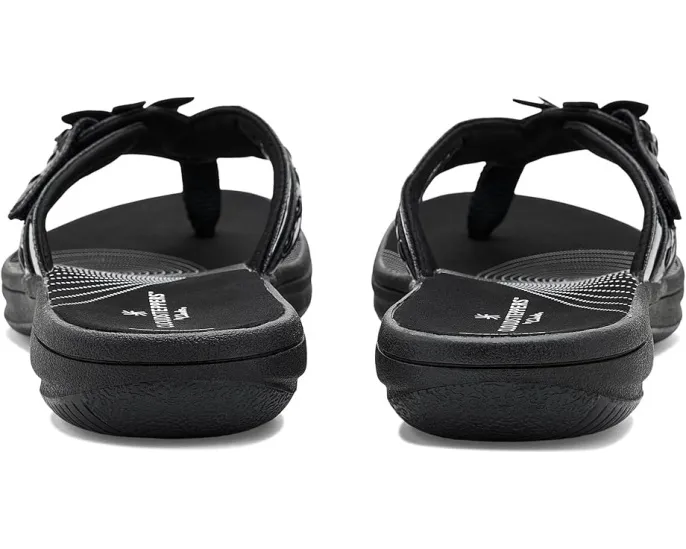 Сандалии Clarks Breeze Opal с цветочным декором и амортизирующей стелькой Cloudsteppers