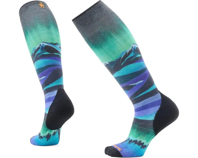 Smartwool Носки для лыж Over The Calf с компрессией и принтом