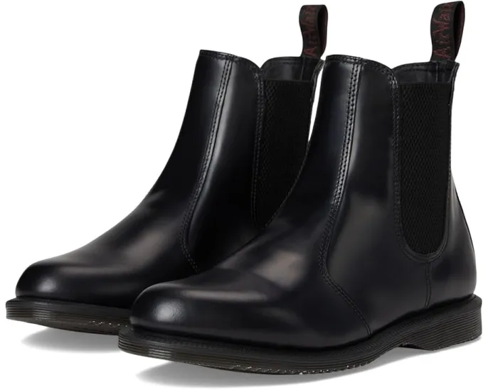Ботильоны Chelsea Dr. Martens Flora Leather с эластичными вставками