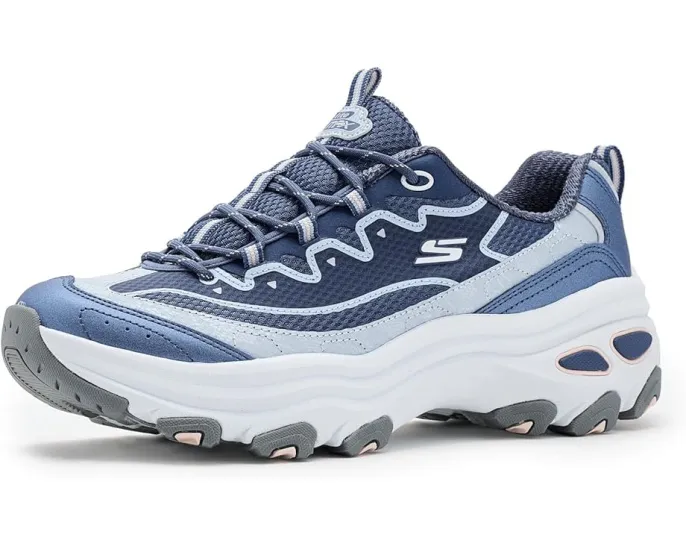Массивные кроссовки SKECHERS D'Lite Max с памятью формы и амортизирующей подошвой