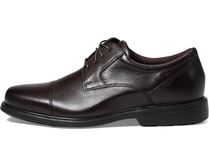 Оксфорды Charles Road Cap Toe от Rockport с гладкой кожей и амортизацией