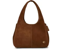 COACH сумка Lana через плечо из замши с двумя отделениями