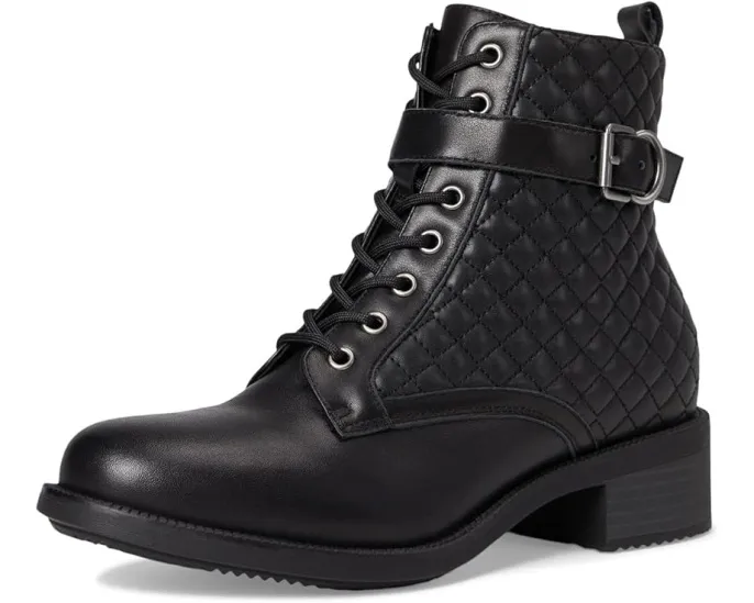 Ботильоны Seville с стеганым верхом и ремешком на пряжке David Tate