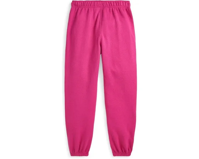 Джоггеры Polo Ralph Lauren Fleece для детей старшего возраста с вышитой лошадкой