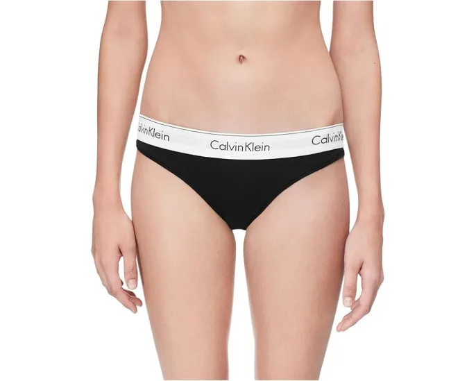 Трусики-бикини Calvin Klein Underwear Modern Cotton с логотипом на поясе