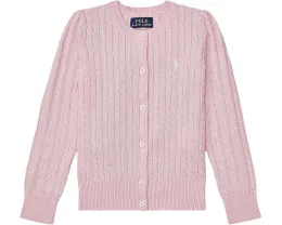 Кардиган Polo Ralph Lauren Kids из хлопка с рельефным узором для маленьких детей