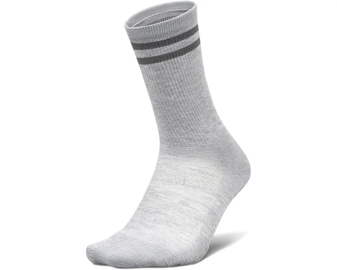 Носки Feetures Elite Max Cushion Grip Mini Crew с противоскользящими вставками и полоской