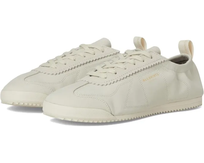 Кроссовки AllSaints Kenny Runner из премиальной кожи с закругленным носком