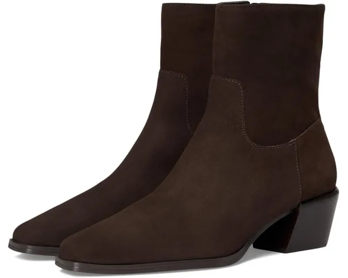 Ботильоны Steve Madden Daney на устойчивом каблуке с кожаным верхом