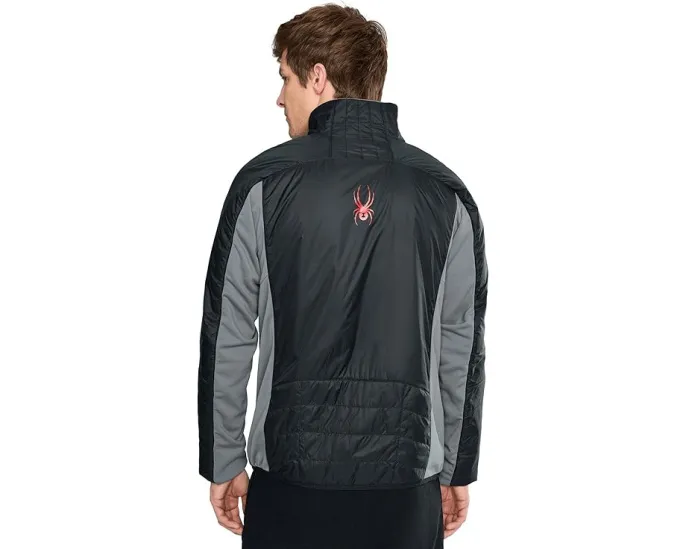 Гибридная утепленная куртка Spyder Glissade с карманами YKK