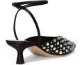 Босоножки Rio Smocked Kitten Heel на низком каблуке с острым носком Loeffler Randall