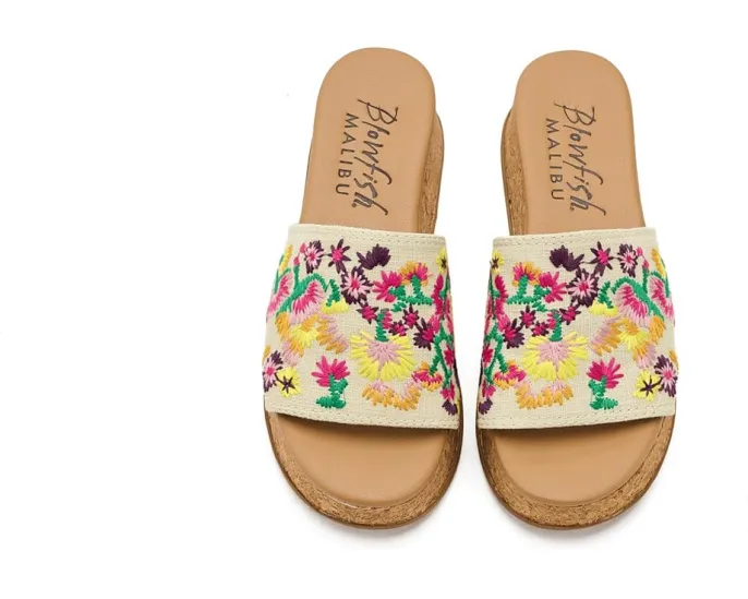 Сандалии-эспадрильи Marshlo 3 Blowfish Malibu с цветочной вышивкой