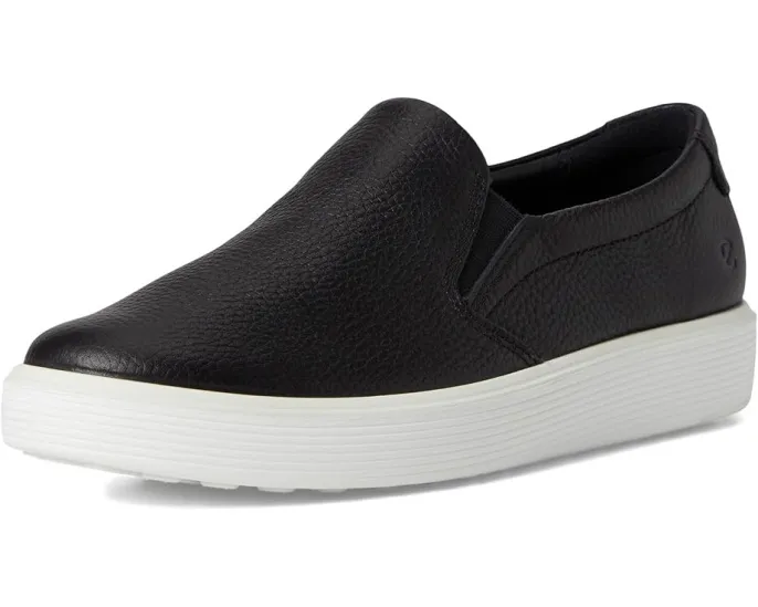Кроссовки ECCO Soft 60 Premium Slip-On из мягкой кожи с эластичными деталями