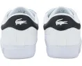 Кроссовки Lacoste Powercourt из кожи с вышитым крокодилом