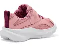 Кроссовки Charged Assert 11 Alternate Closure Under Armour для малышей Posh Pink