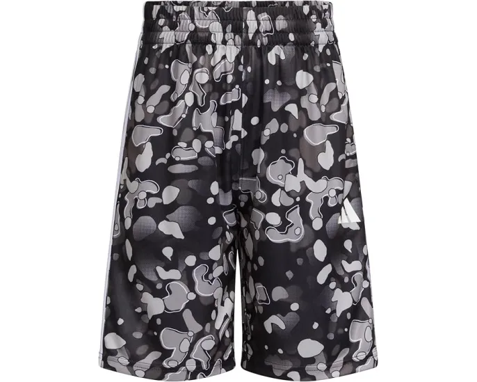 Шорты детские Adidas AOP Camo с камуфляжным принтом и эластичным поясом