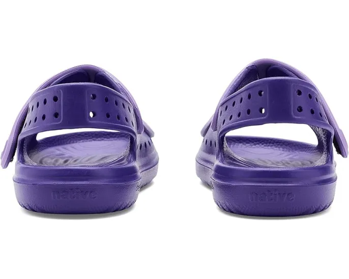 Детские сандалии Native Shoes Chase с круглым носком и тройными регулируемыми ремешками