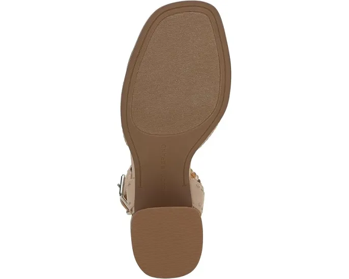 Сандалии Jathan от Lucky Brand с квадратным носком и каблуком из наборного материала