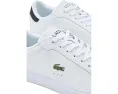 Кроссовки Lacoste Powercourt из кожи с вышитым крокодилом