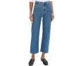 Джинсы Levi's Premium Ribcage Straight Ankle с высокой посадкой и прямыми штанинами