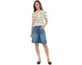 Шорты AG Jeans Thalia High-Rise Wide Leg из галактической ткани