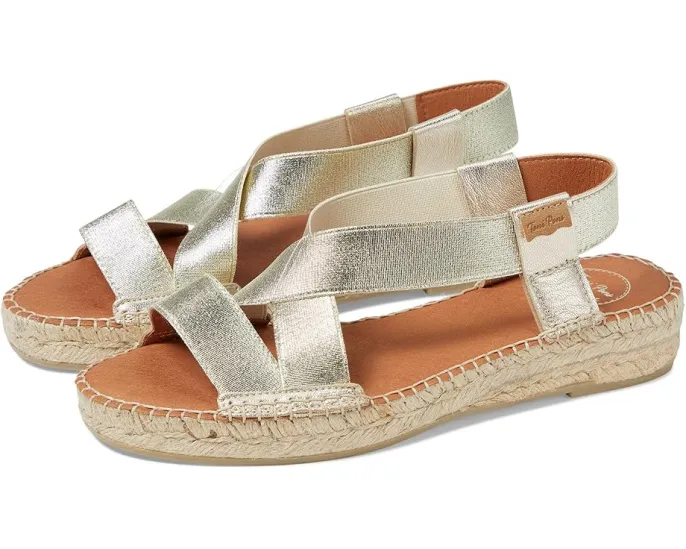 Эспадрильи Toni Pons Eire-RC на танкетке с эластичными ремешками