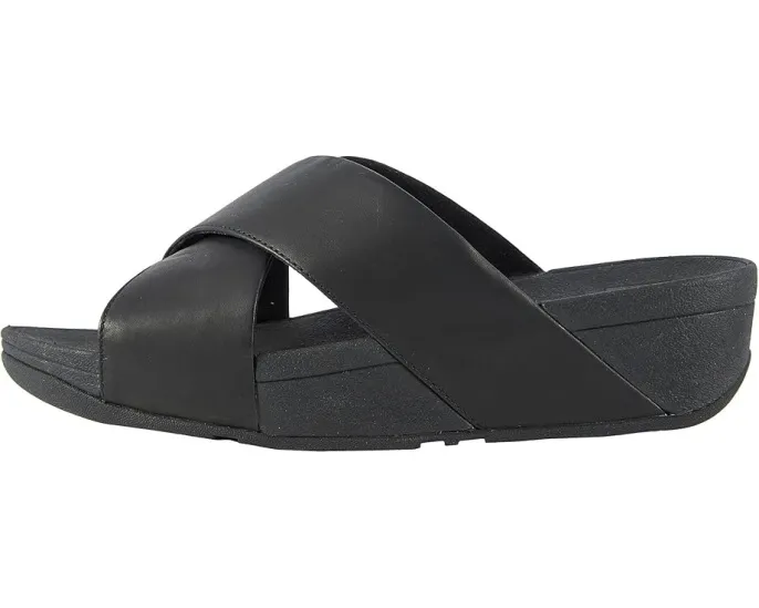 Кожаные сандалии FitFlop Lulu Cross Slide