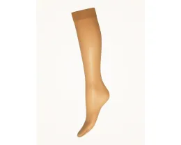 Гольфы Wolford Individual 10 с матовым эффектом и усиленным мыском