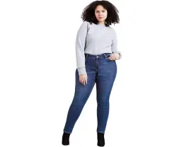 Узкие джинсы Levi's 711 Skinny с посадкой мидиум