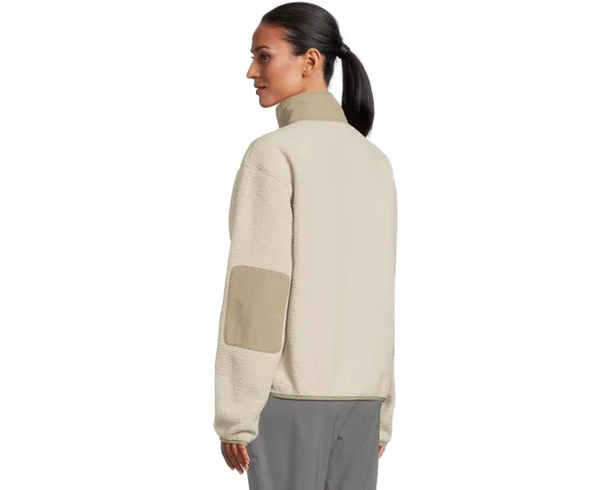 Толстовка Marmot Wanderer из высоковорсного флиса с накладками на плечах и локтях