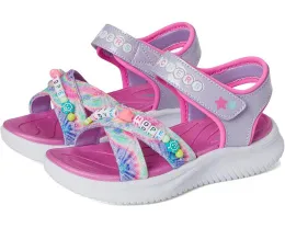 Детские сандалии Skechers Swifters с тематикой трактора и съемным ремешком