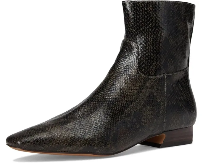Ботинки Free People Easy Does It Snake Print с принтом под змею и молнией