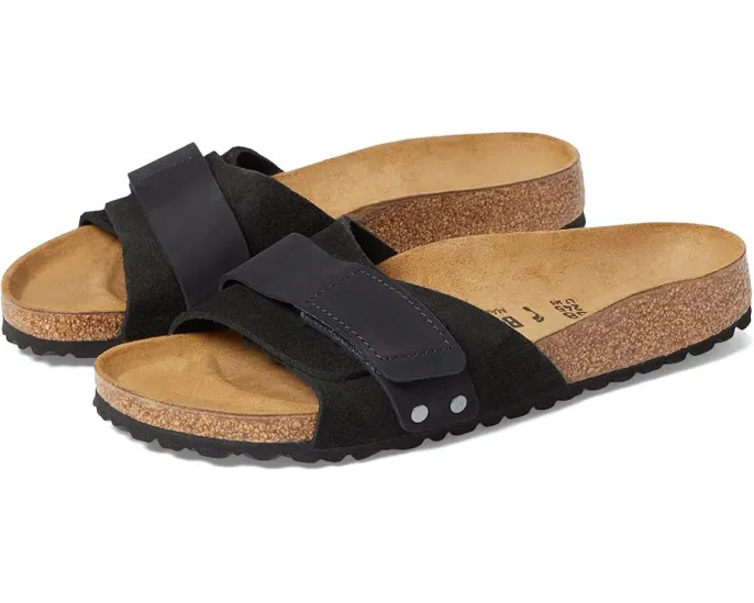 Сандалии Oita из мягкой замши с регулируемой застежкой Birkenstock