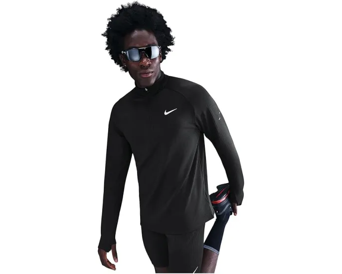 Полузеп Nike Thermo-FIT Repel Winterized Stride с отверстиями для большого пальца