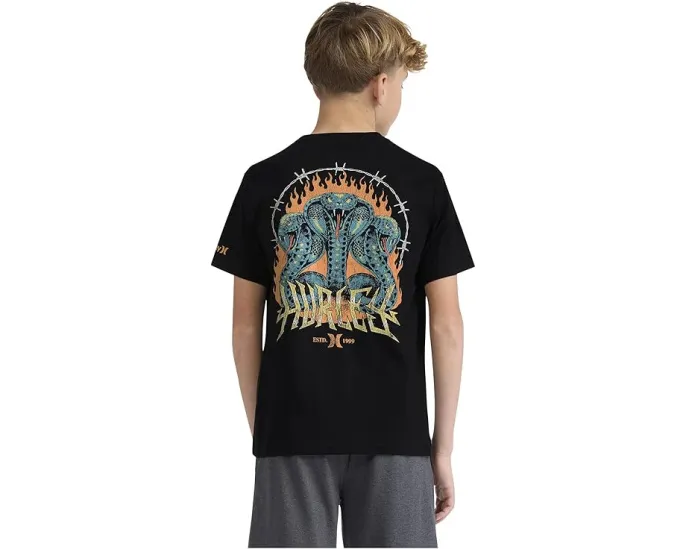 Hurley Kids футболка с коротким рукавом King Cobra с графикой для детей