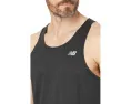 New Balance мужская легкоатлетическая майка Athletics Singlet черная