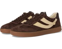 Кроссовки Oasis-M от Vince из кожи и замши с принтом на подошве