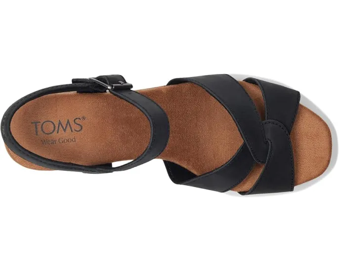 Босоножки TOMS Isla на платформе с открытым квадратным носком